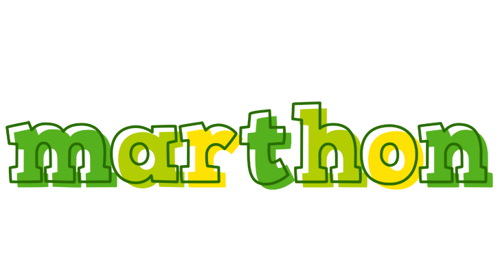 Marthon juice logo
