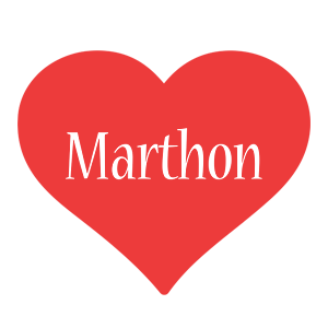 Marthon love logo