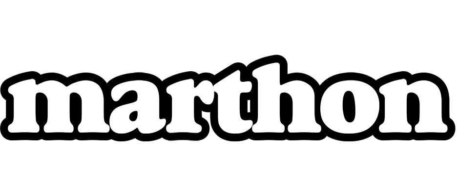 Marthon panda logo