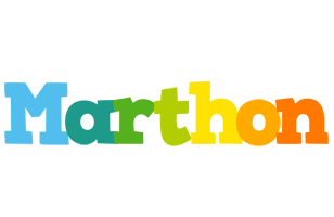 Marthon rainbows logo