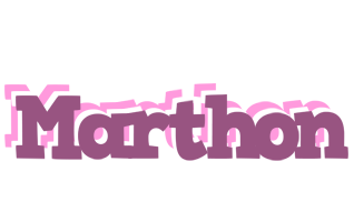 Marthon relaxing logo