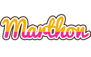 Marthon smoothie logo