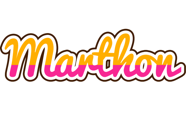 Marthon smoothie logo