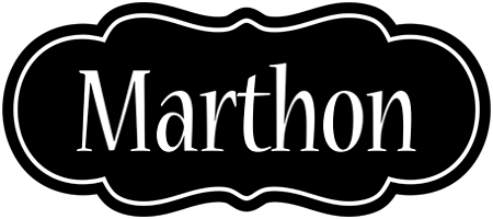 Marthon welcome logo