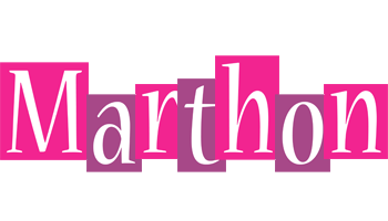 Marthon whine logo