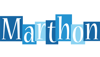 Marthon winter logo