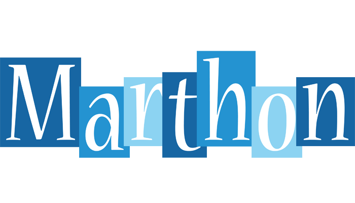 Marthon winter logo
