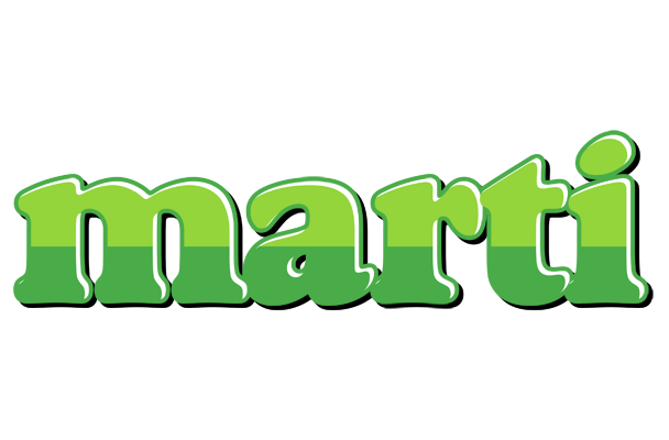 Marti apple logo