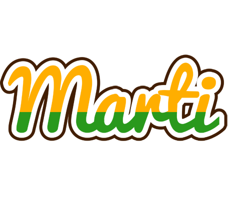 Marti banana logo