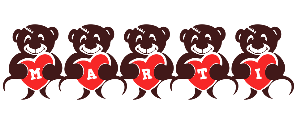 Marti bear logo
