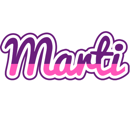Marti cheerful logo