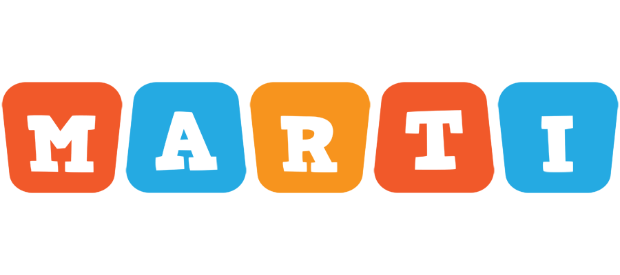 Marti comics logo