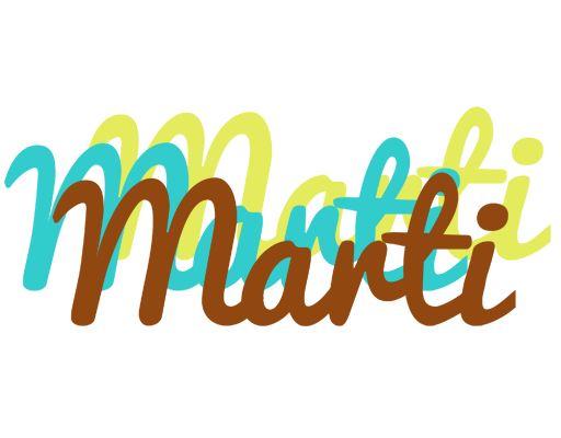 Marti cupcake logo