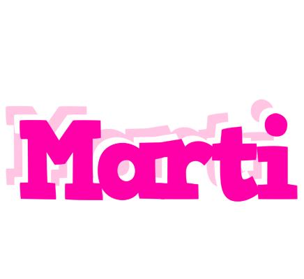 Marti dancing logo