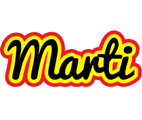 Marti flaming logo