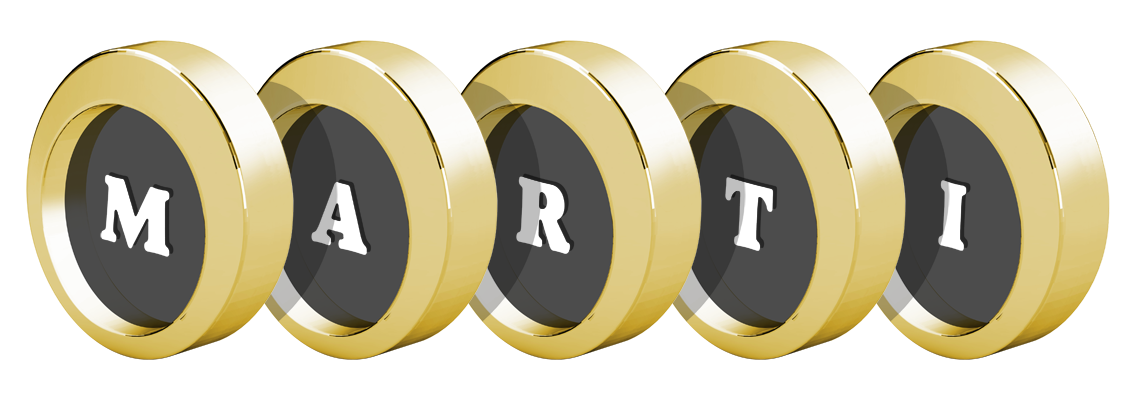 Marti gold logo