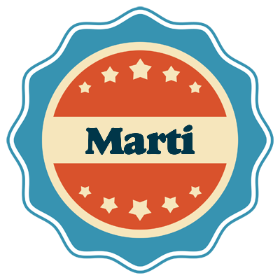 Marti labels logo