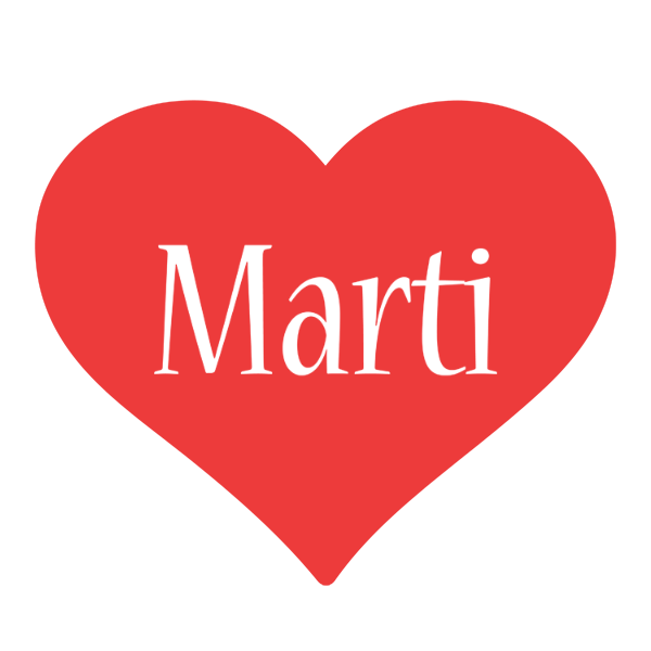 Marti love logo