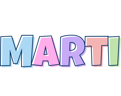 Marti pastel logo