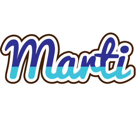 Marti raining logo