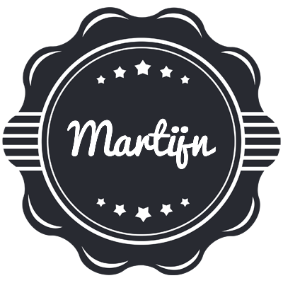 Martijn badge logo