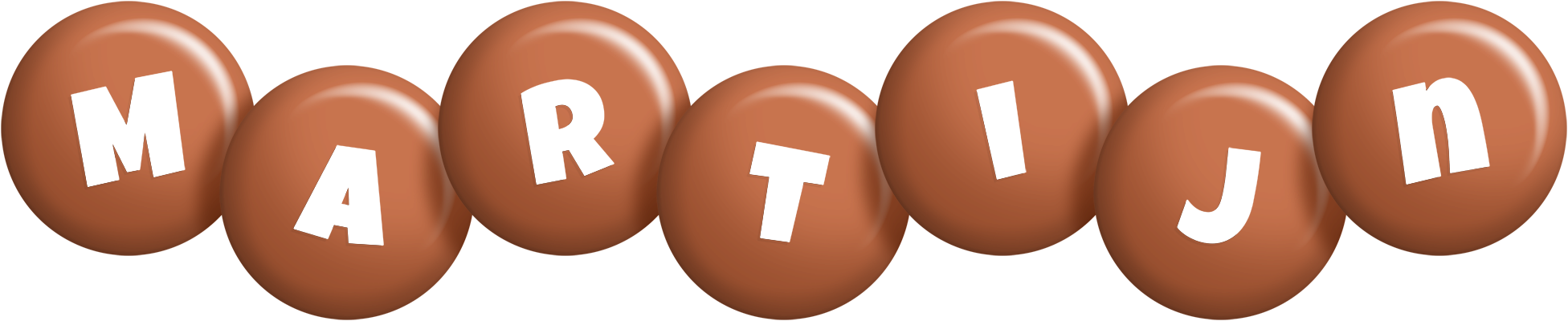 Martijn candy-brown logo
