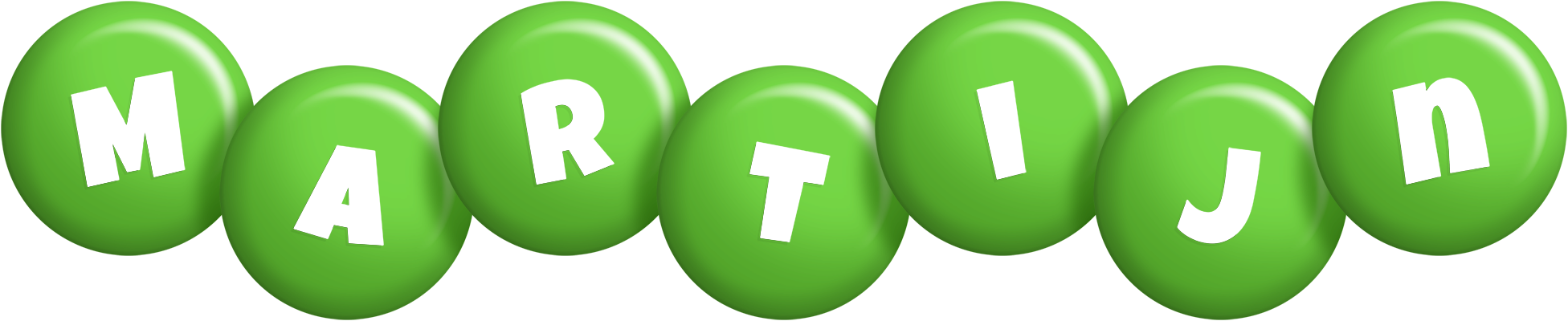 Martijn candy-green logo