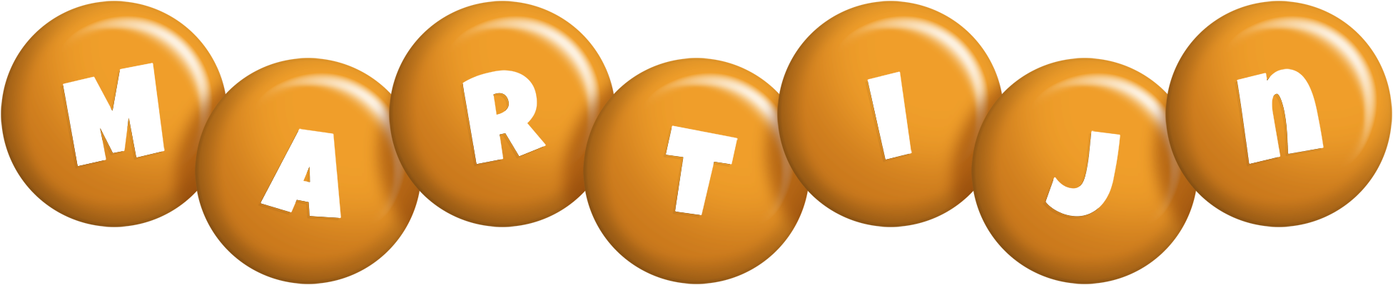 Martijn candy-orange logo