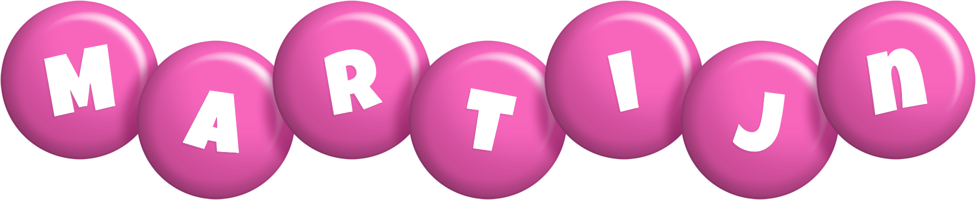 Martijn candy-pink logo