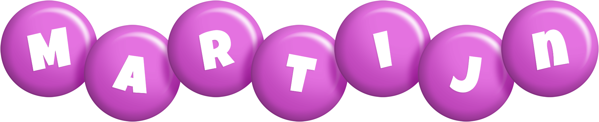 Martijn candy-purple logo