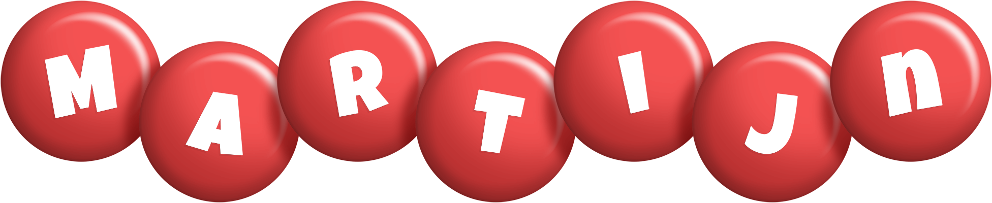 Martijn candy-red logo