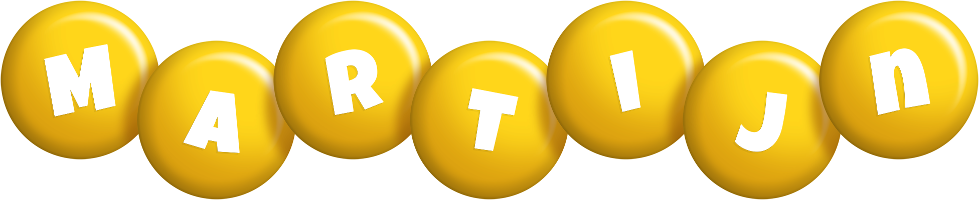 Martijn candy-yellow logo