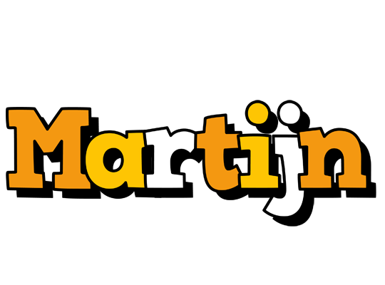 Martijn cartoon logo