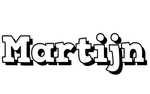 Martijn snowing logo