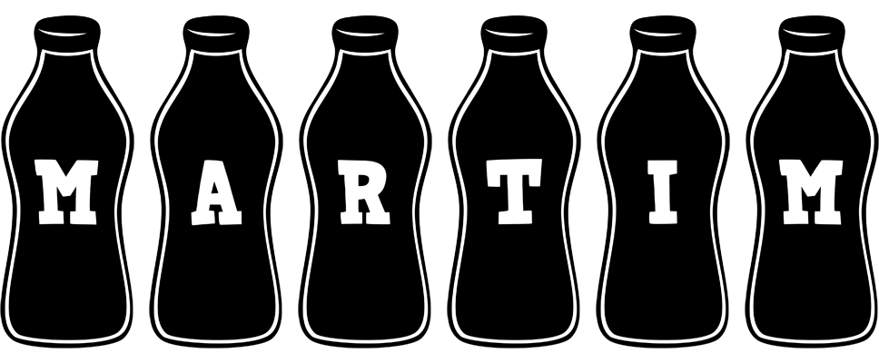 Martim bottle logo