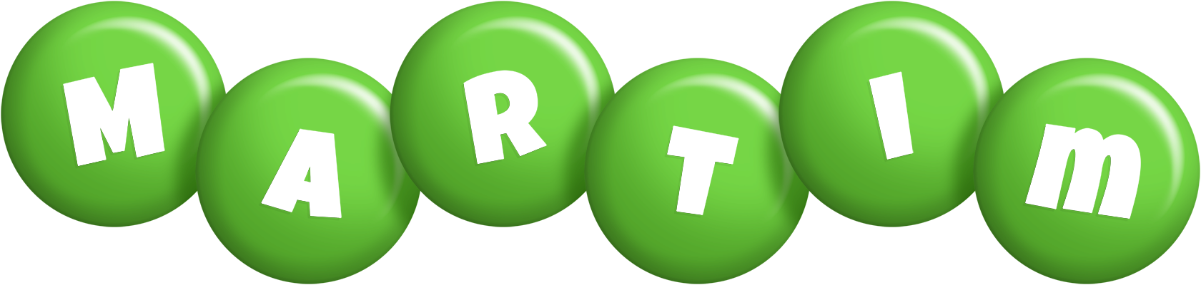 Martim candy-green logo