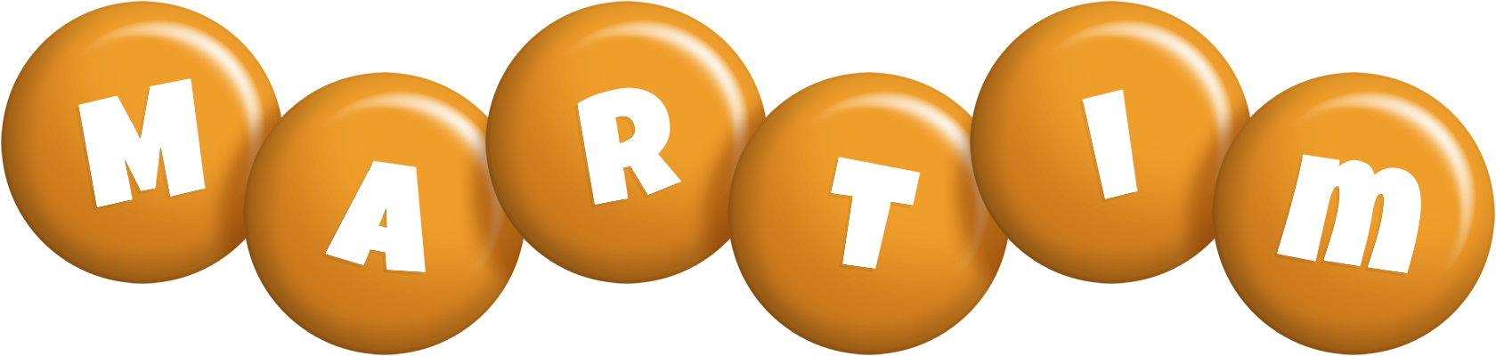 Martim candy-orange logo