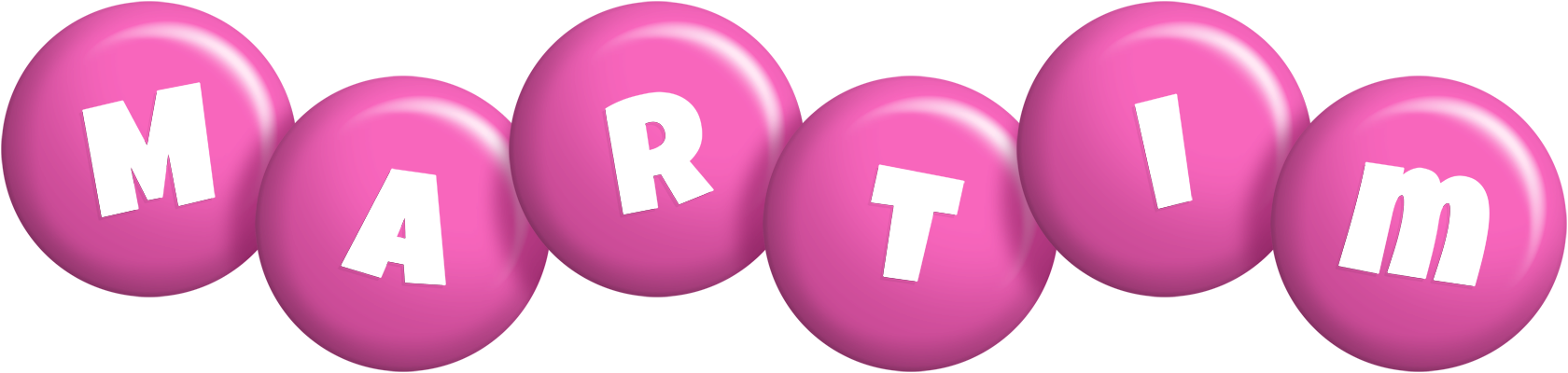 Martim candy-pink logo