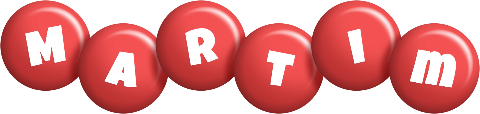 Martim candy-red logo