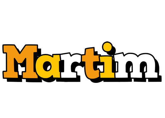 Martim cartoon logo