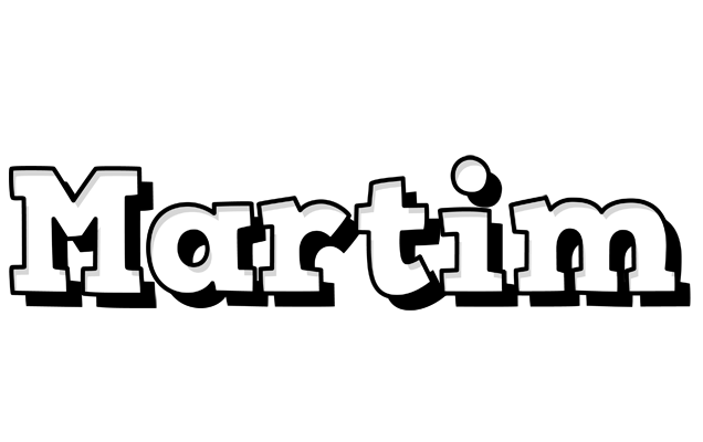 Martim snowing logo