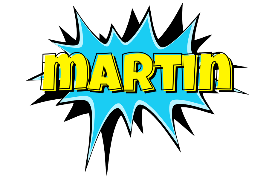 Martin amazing logo