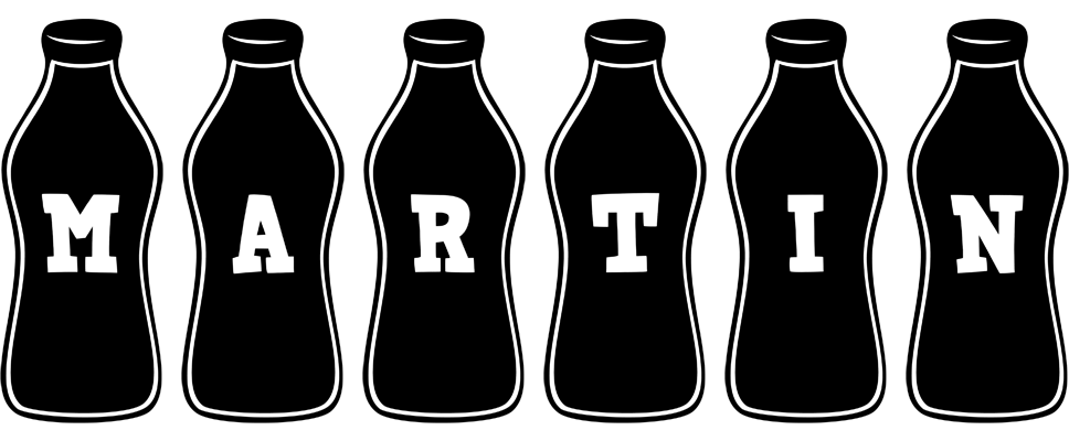 Martin bottle logo