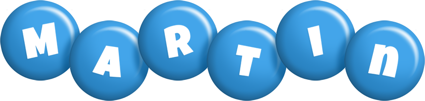 Martin candy-blue logo