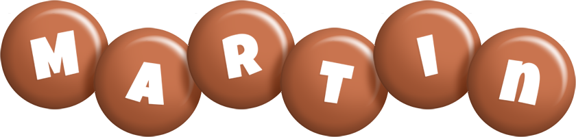 Martin candy-brown logo