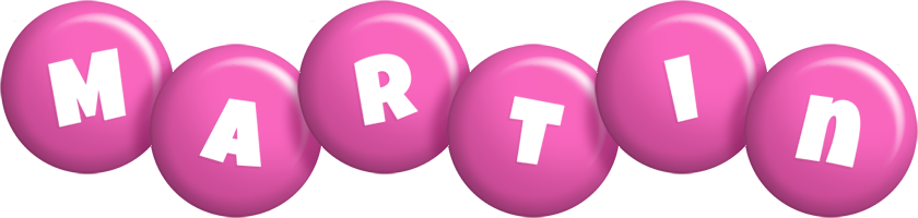 Martin candy-pink logo