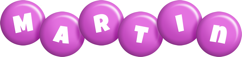 Martin candy-purple logo