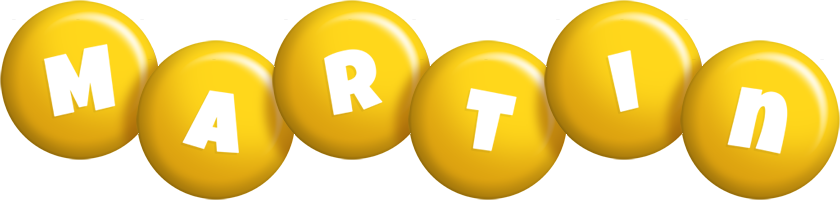 Martin candy-yellow logo