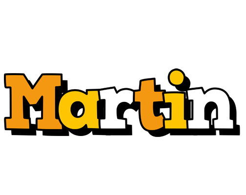 Martin cartoon logo