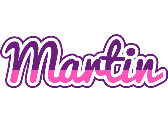 Martin cheerful logo